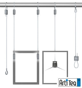 Aufhängesystem 'Loop Hanger' von ArtiTeq