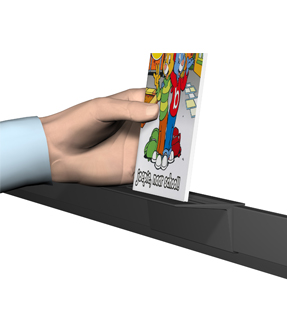 Support-Clip schwarz