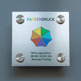 Alu-Dibond-Schilder
