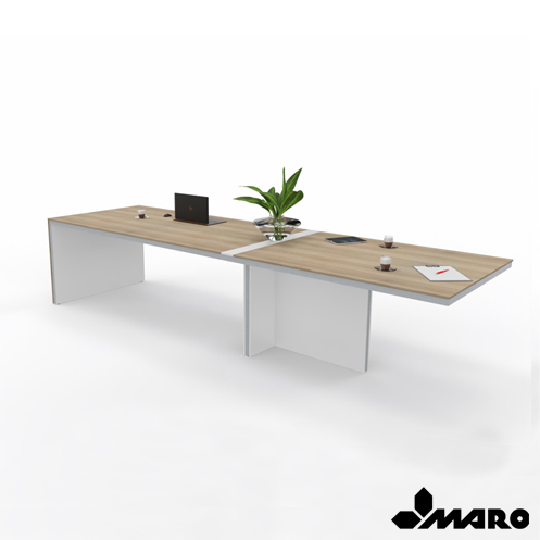 Managertisch ARIO mit Konferenzansatz ario-managerschreibtisch-mit-integriertem-unterbausideboard-und-konferenzansatz_eiche.jpg