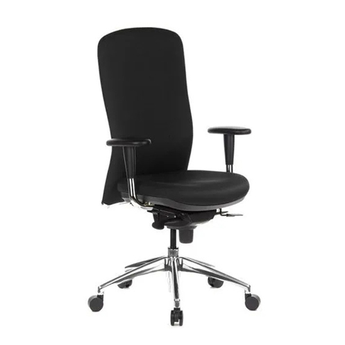 Bürodrehstuhl HIGH-TEC buerostuhl-chefsessel-aus-stoff-schwarz-fuer-office-und-home_s.jpg