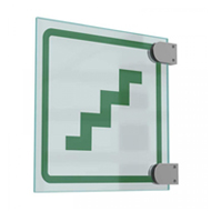 Glas-Fahnenschild mit Klemmen fahnenschild-mit-klemmen-ein-glas-91740_s.jpg