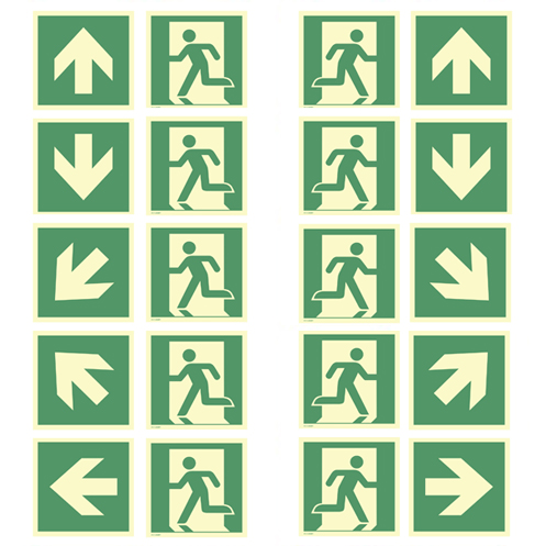 Notausgang Schilder mit Pfeil notausgang-schild-selbstklebend-links-90767_s.jpg