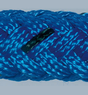 Abgrenzungsständer für Kordel in Farbe Blau