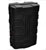Koffertheke aus schwarzem ABS Kunststoff