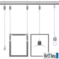 Aufhängesystem 'Loop Hanger' von ArtiTeq
