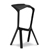 Miura Designerstuhl in schwarzer Farbe