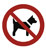 Schild Hundeverbot gilt für andere Tiere