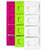 Wandzeitungshalter in Farben Purpur, Weiß, Grün